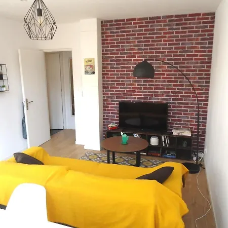 Appartement Lille/1Ch/Stationnement Gratuit Esterno foto